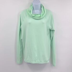 Lululemon Cowl Neck Sweatshirt Mint Sz‎ 4